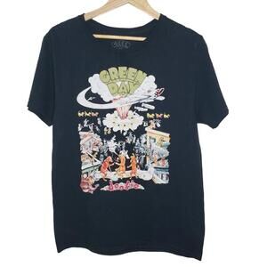 Green Day Men's Sz M Graphic Band Tee, Black (1622)
